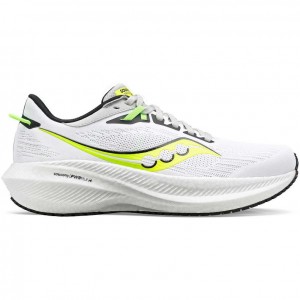 Dámské Běžecké Boty Saucony Triumph 21 Bílé | CZ-ZUXWK