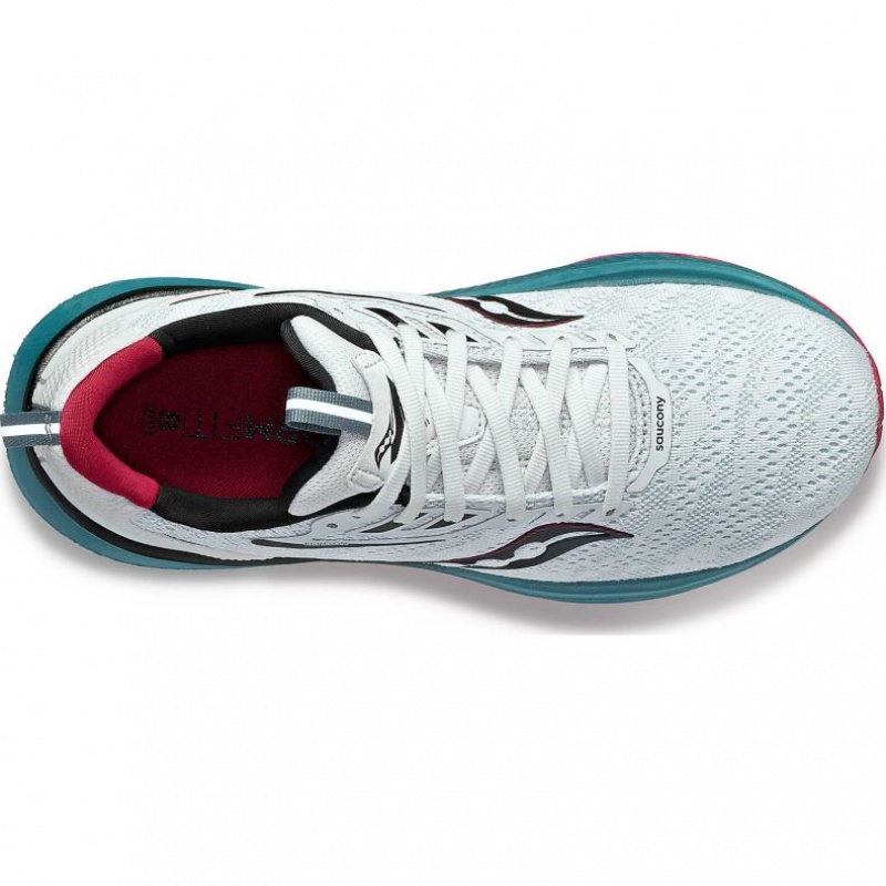 Dámské Běžecké Boty Saucony Echelon 9 Bílé | CZ-CQTBV