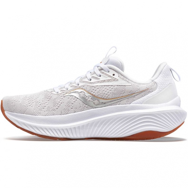Dámské Běžecké Boty Saucony Echelon 9 Wide Bílé | CZ-WNXOF