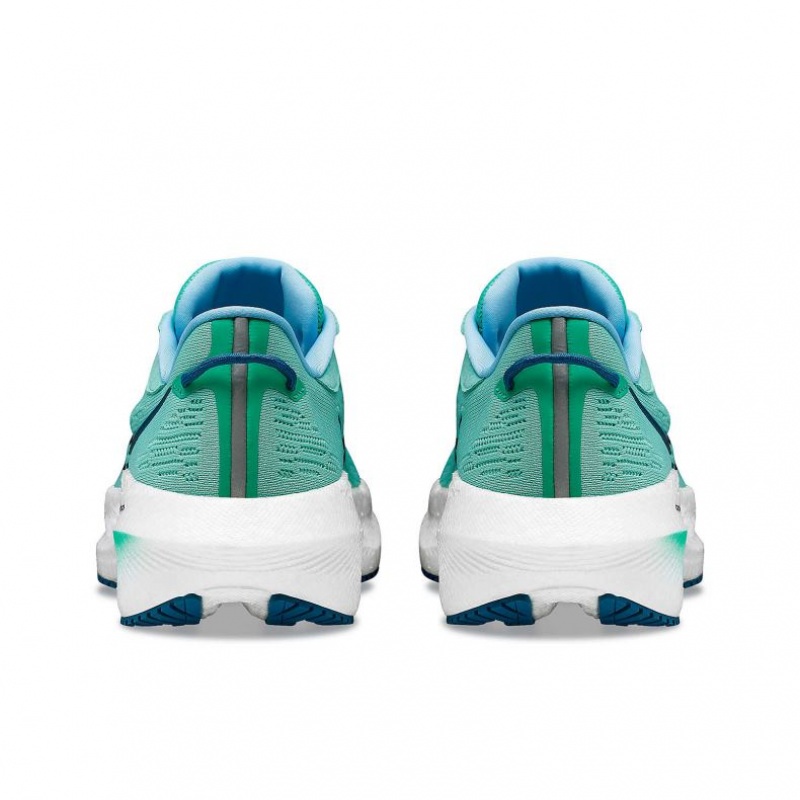 Dámské Běžecké Boty Saucony Triumph 21 Tyrkysové | CZ-QAWSU