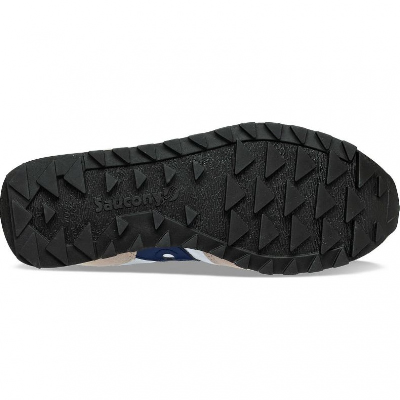 Dámské Tenisky Saucony Jazz Original Bílé Béžový Tmavě Blankyt | CZ-NHZUE
