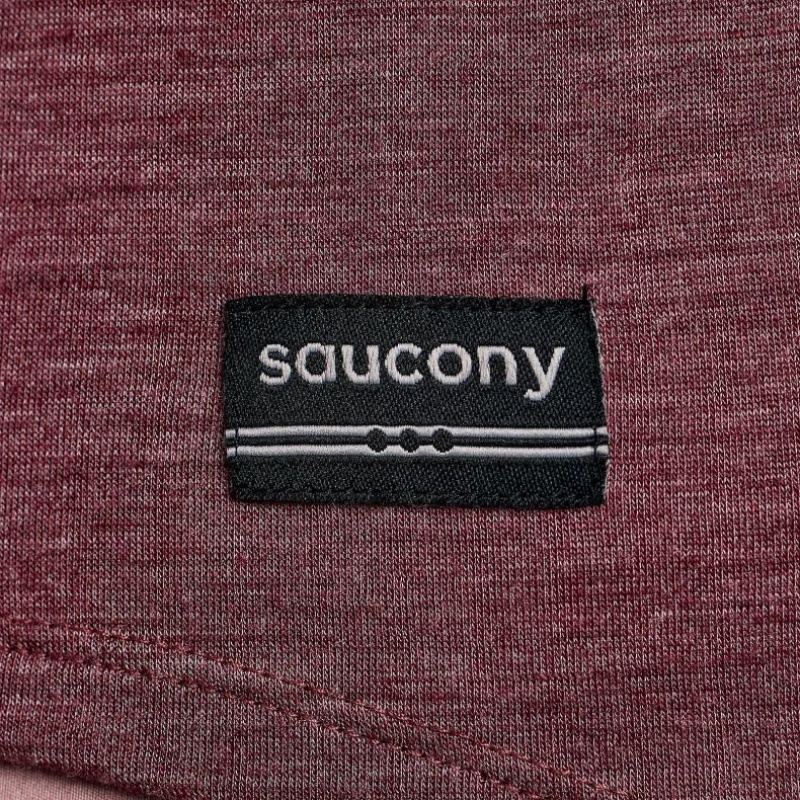 Dámské Tričko Saucony Peregrine Merino Long Sleeve Červené | PRAHA-OMKJE