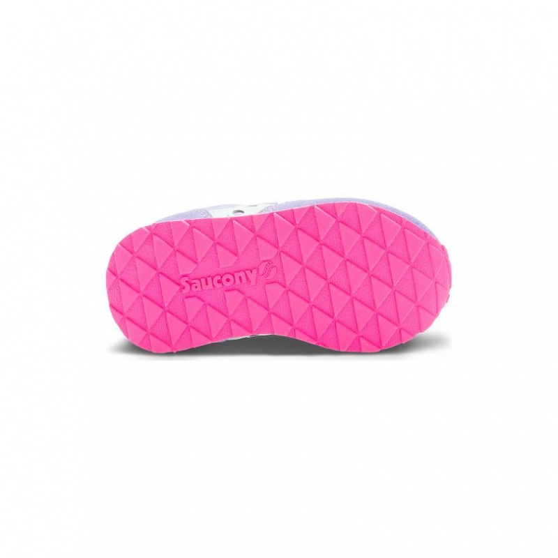 Malé Děti Tenisky Saucony Baby Jazz Hook & Loop Fialové | PRAHA-JWNEO
