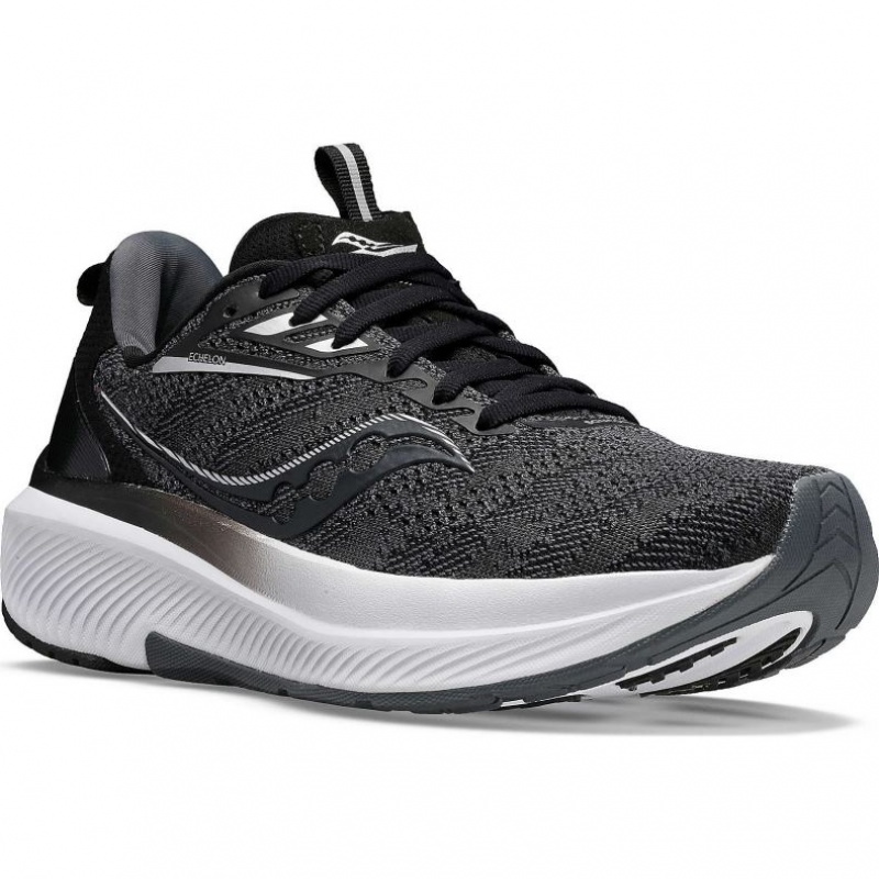 Pánské Běžecké Boty Saucony Echelon 9 Černé | CZ-TVIWQ