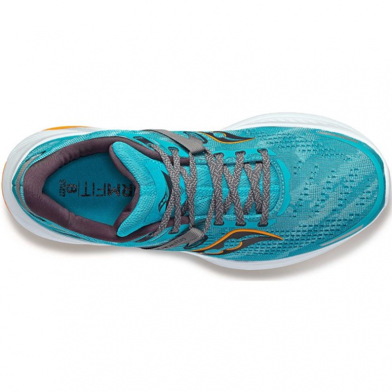 Pánské Běžecké Boty Saucony Guide 16 Wide Tyrkysové | CZ-WMKFO