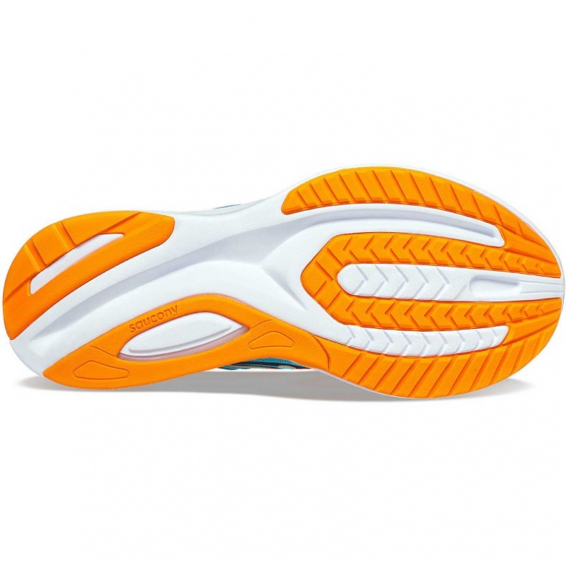 Pánské Běžecké Boty Saucony Guide 16 Wide Tyrkysové | CZ-WMKFO