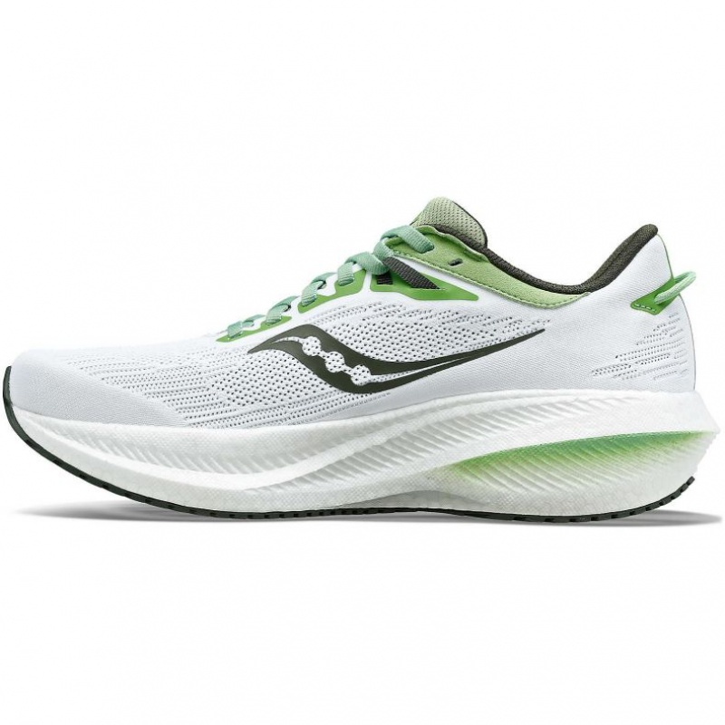 Pánské Běžecké Boty Saucony Triumph 21 Bílé | PRAHA-MCEIQ