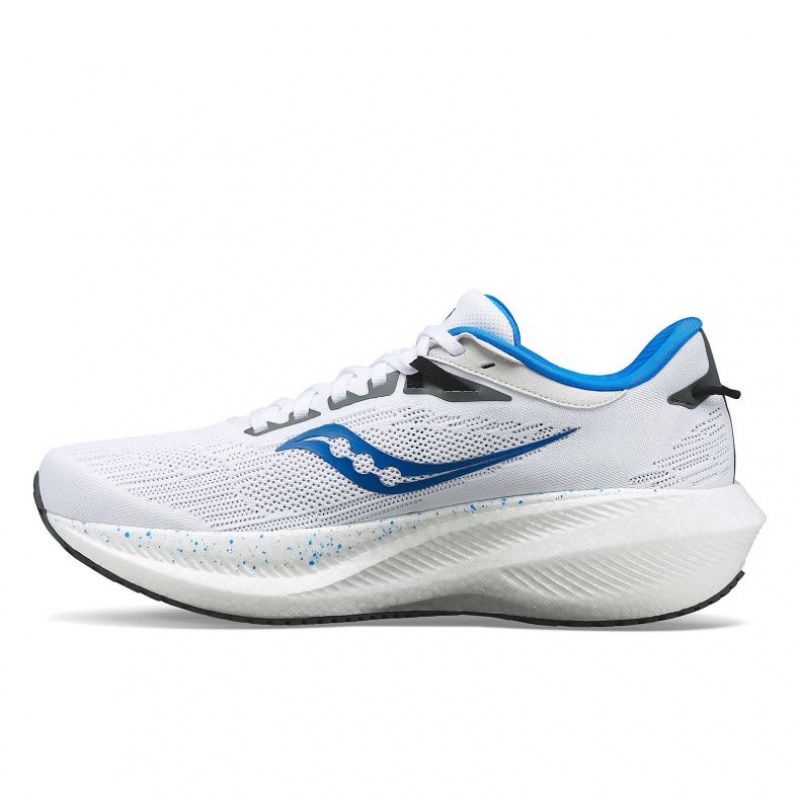 Pánské Běžecké Boty Saucony Triumph 21 Bílé | PRAHA-OQUVG