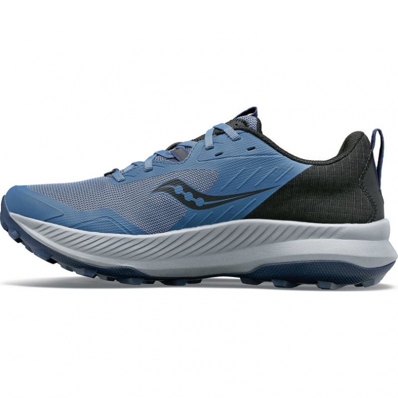 Pánské Trailové Běžecké Boty Saucony Blaze TR Blankyt Černé | PRAHA-IFDQT