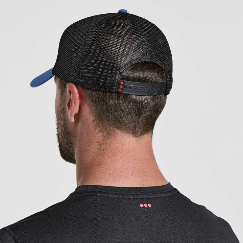 Pánské Trucker Kšiltovka Saucony Adjustable Snap Back Blankyt | CZ-ERAVF