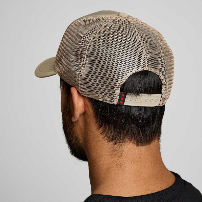 Pánské Trucker Kšiltovka Saucony Foamie Olivy Zelené | PRAHA-NIJEL
